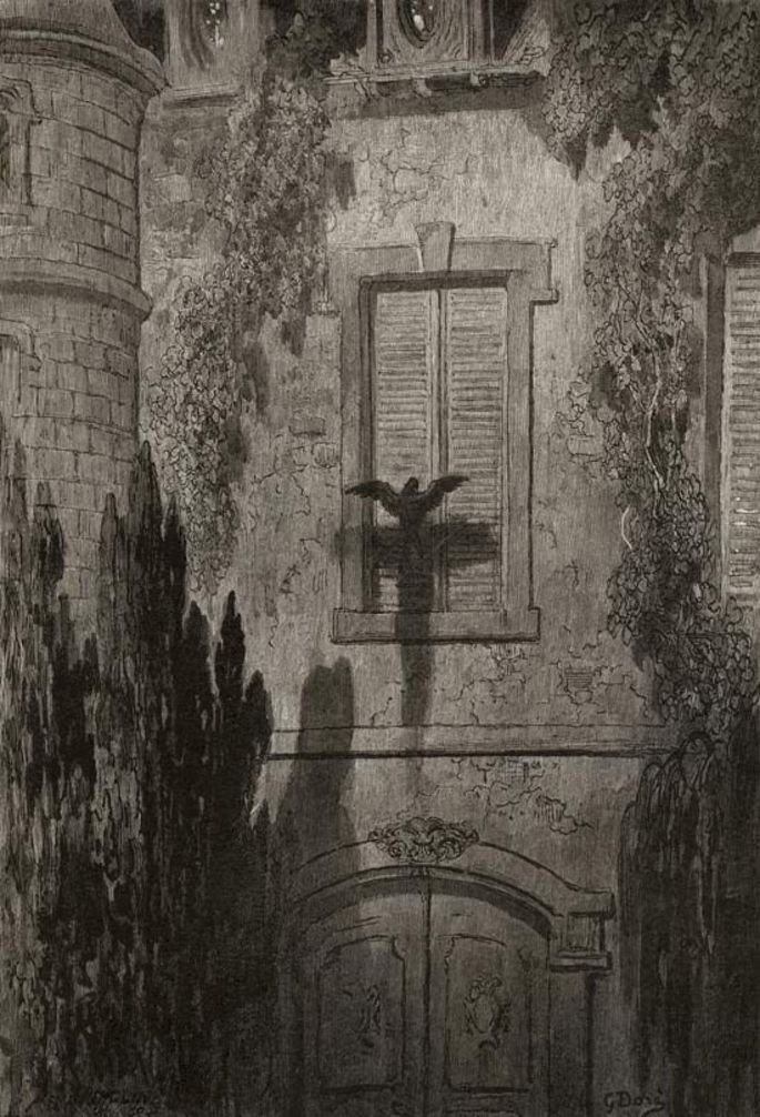 El oscuro argumento del cuervo: el simbolismo poético de Edgar Allan Poe