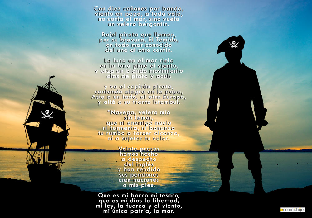 La canción del pirata: La poesía de la aventura y la libertad