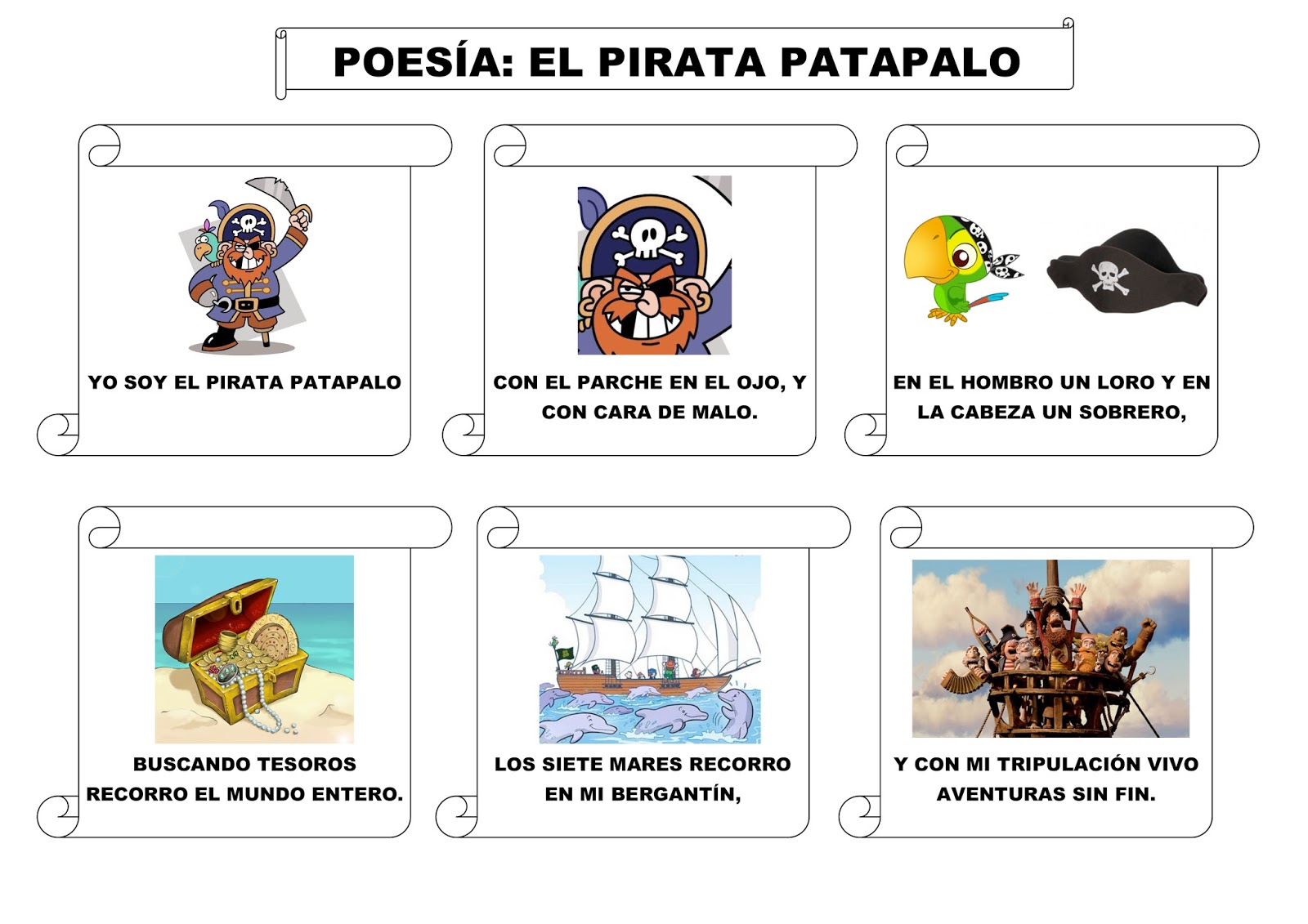 La poesía de los piratas: versos navegando en mares de aventura