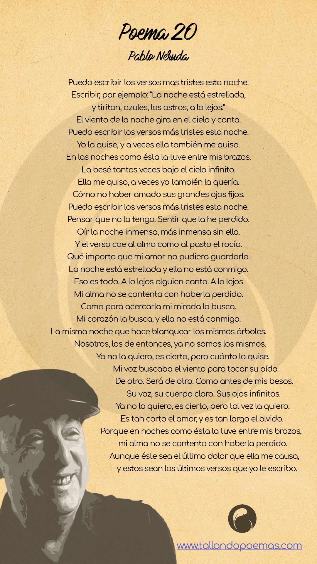 Análisis detallado del Poema 20 de Pablo Neruda: Un canto al amor y la melancolía